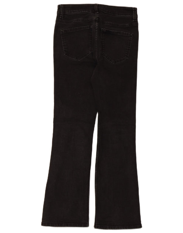 Marks & Spencer Jeans The Eva Bootcut para Mujer UK 10 Small W28 L27 Negro