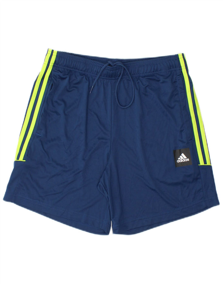 Adidas Hombre Aeroready Sport Shorts Medio Azul Marino Poliéster