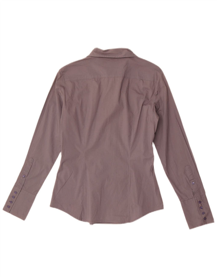 Benetton Jersey De Mujer ES 40 Pequeño Algodón Gris