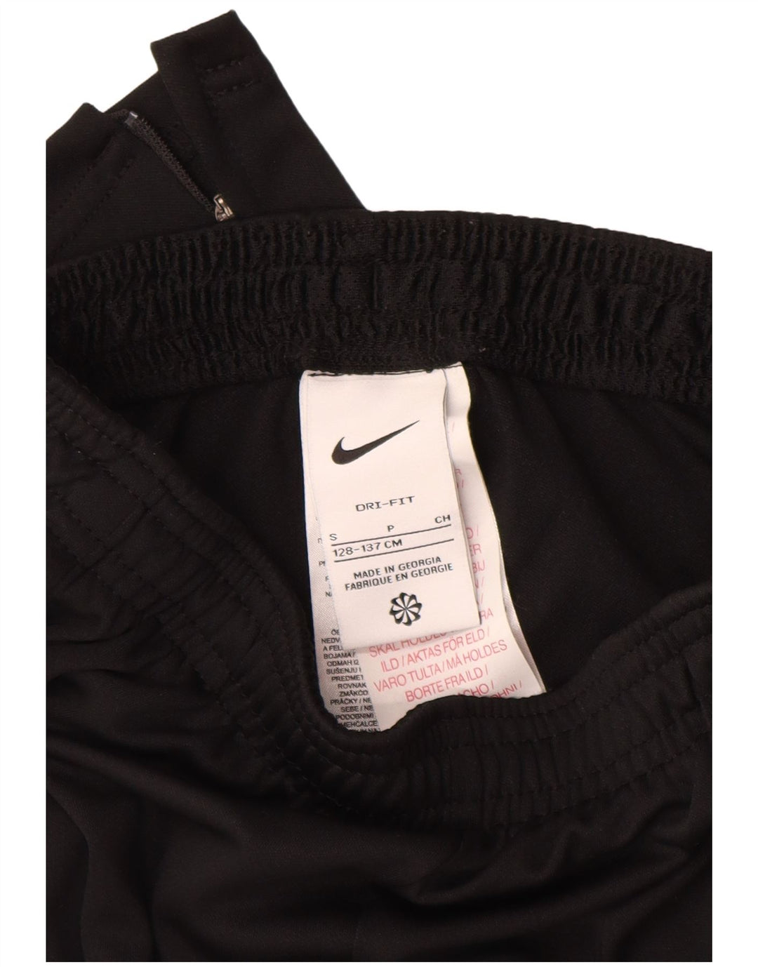 NIKE Pantalones de Chándal para Niños 8-9 Años Small Negro Poliéster