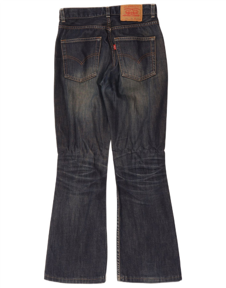 Levi's Mujer 525 Bootcut Jeans W29 L30 Algodón Azul Marino