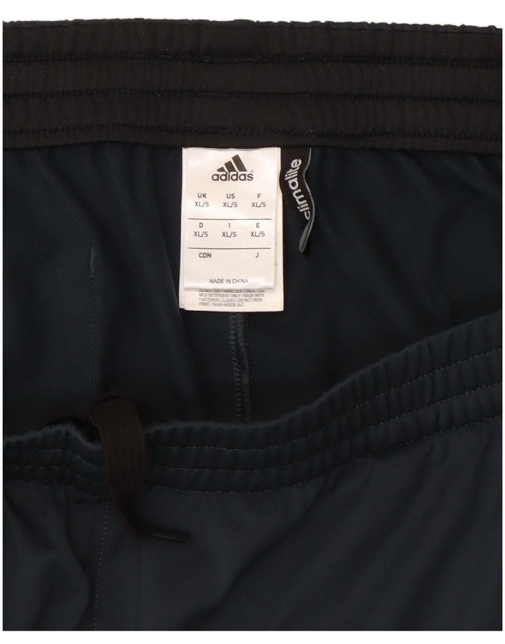 Adidas Hombre Climalite Graphic Chándal Pantalones XL Azul Marino Poliéster