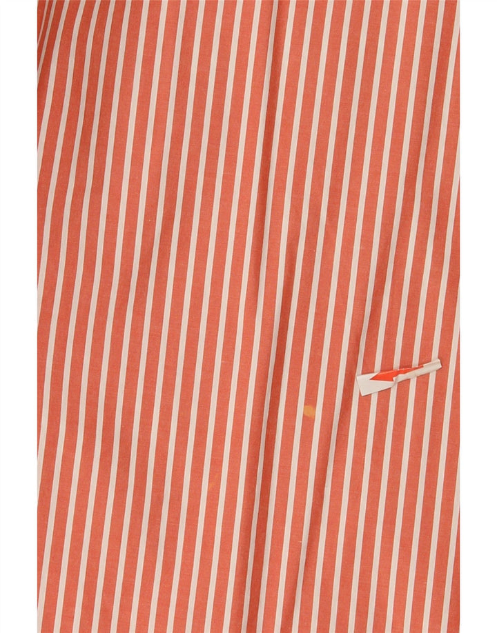 Camisa Tommy Hilfiger Hombre Algodón A Rayas Naranja Medio