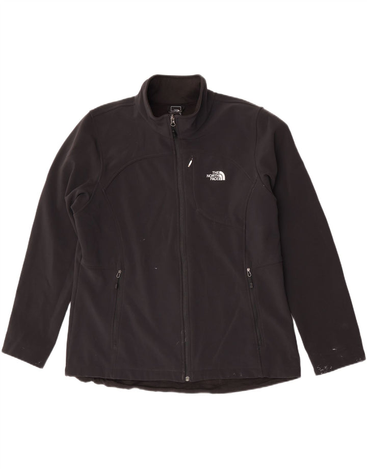 The North Face Chaqueta superior de chándal para hombre 2XL Poliéster negro