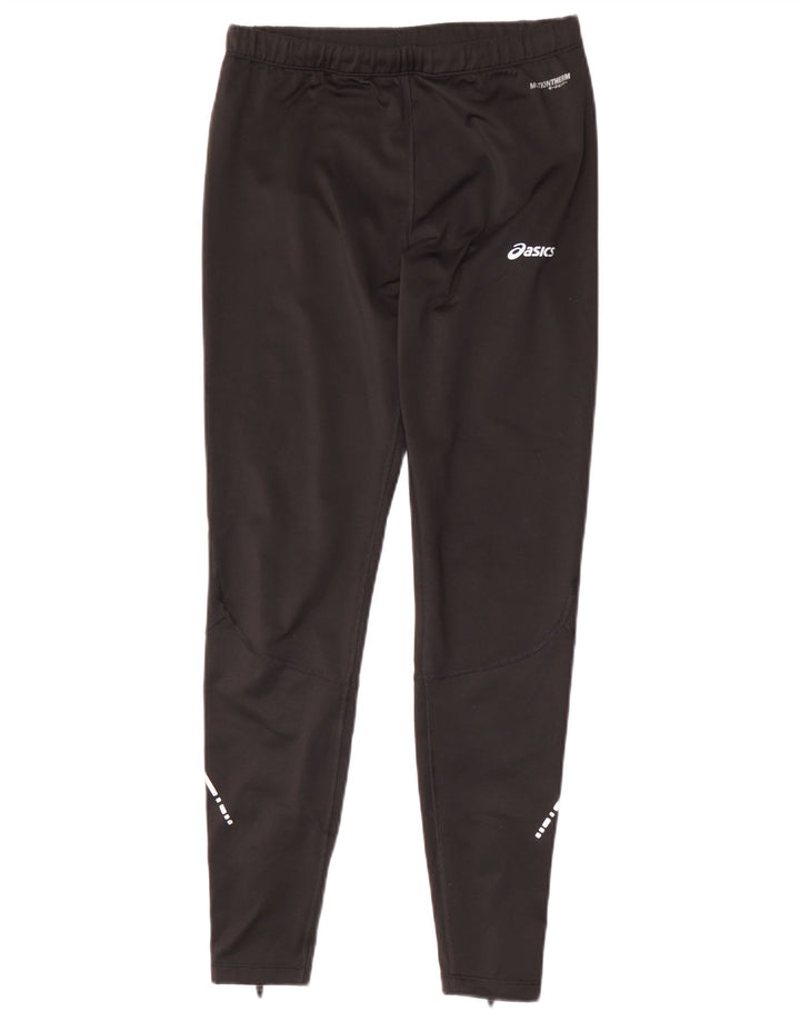 Asics Pantalón Chándal Niño 13-14 Años Mediano Negro Poliéster