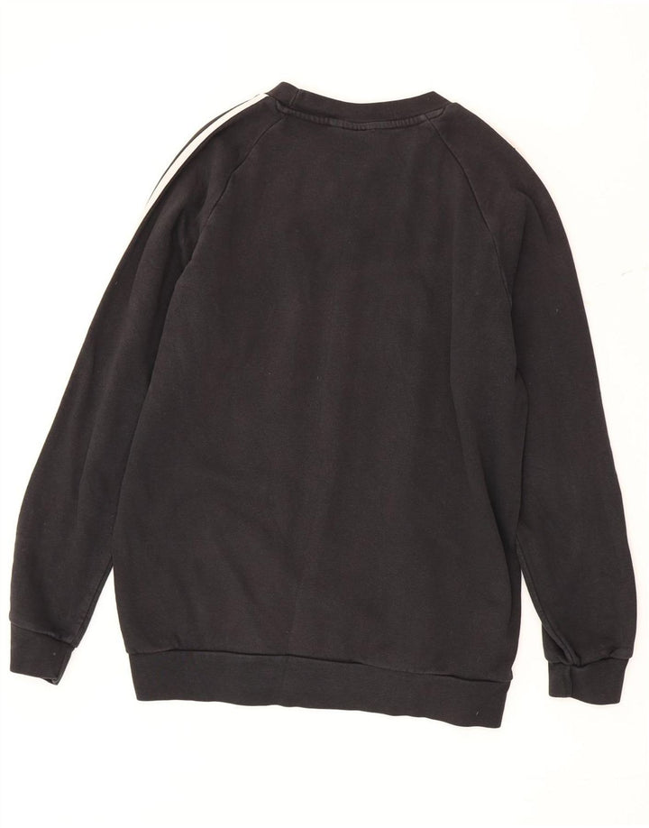 Adidas Hombre Sudadera Jumper Medium Negro Algodón