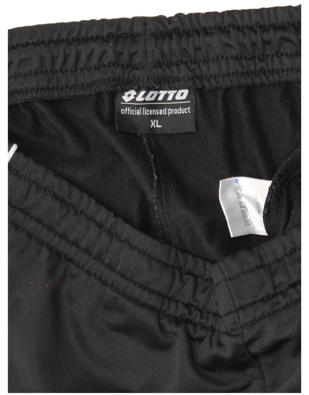 LOTTO Womens Tracksuit Trousers UK 18 XL  Black Polyester