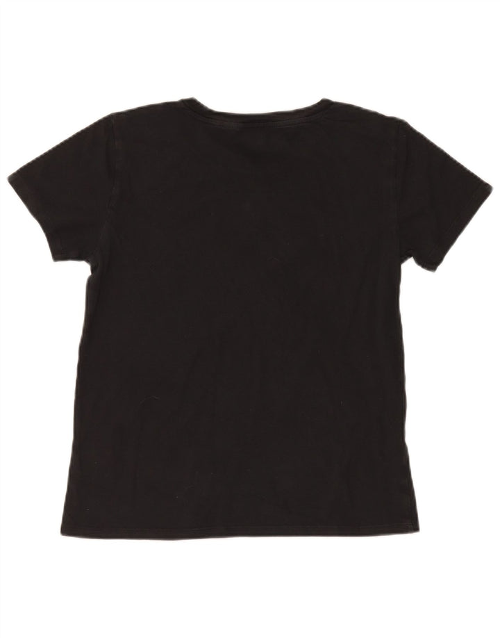 Levi's Camiseta gráfica para mujer Top UK 10 Small Black