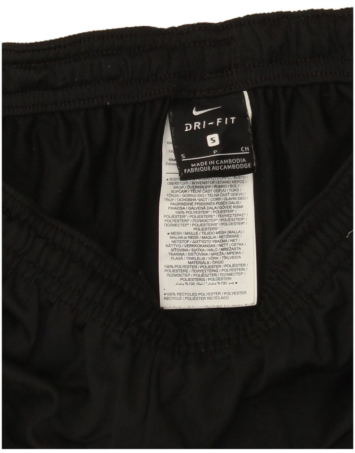 NIKE Hombre Dri Fit Chándal Pantalones Pequeños Poliéster Negro