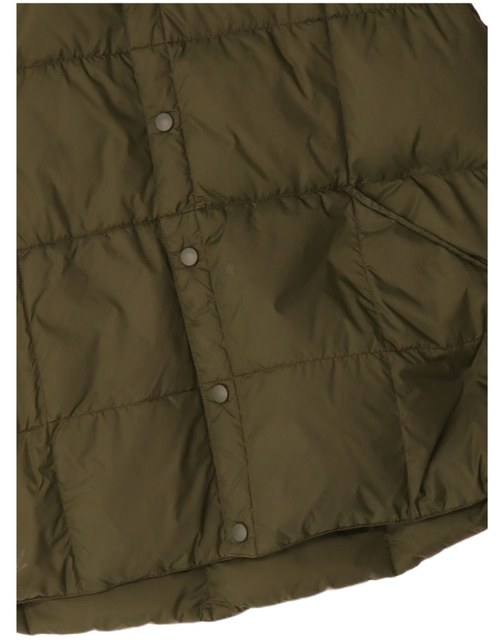 LANDS END Chaleco acolchado para hombre UK 40 Large Green