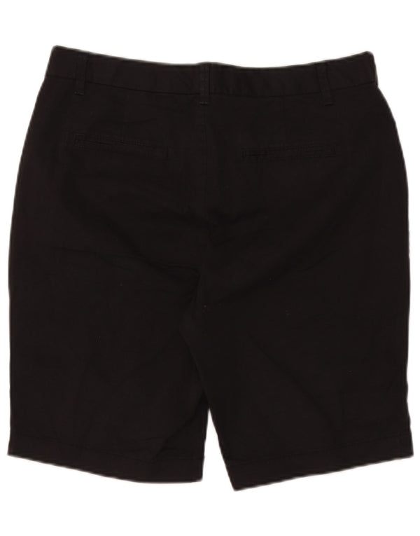Gap Pantalones cortos chinos para mujer UK 8 Small W32 Algodón negro