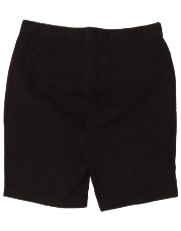 Gap Pantalones cortos chinos para mujer UK 8 Small W32 Algodón negro