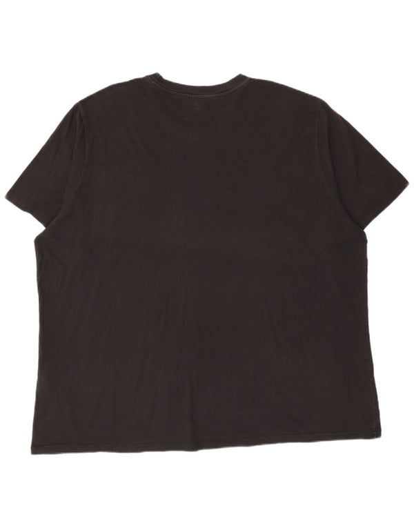 Levi's Camiseta con gráfico relajado para hombre Top 3XL Algodón negro