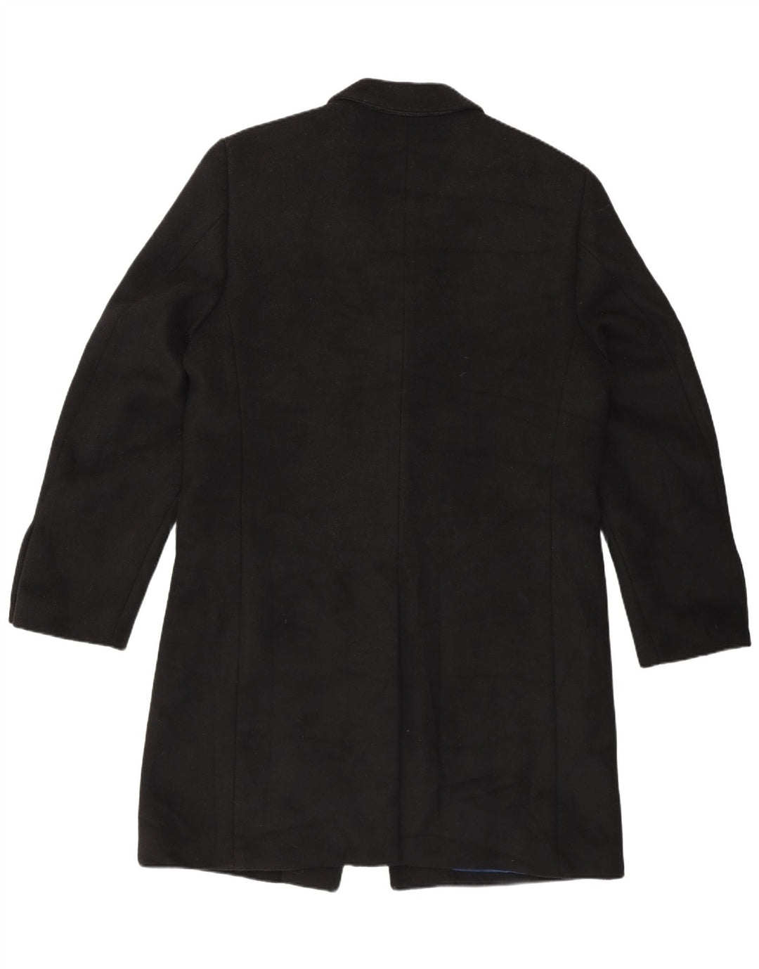 Marks & Spencer Abrigo de corte regular para hombre UK 40 Large Black Classic