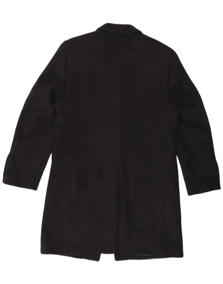 Marks & Spencer Abrigo de corte regular para hombre UK 40 Large Black Classic