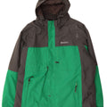 Chaqueta cortavientos para hombre Mountain Warehouse UK 44 2XL Verde Colorblock