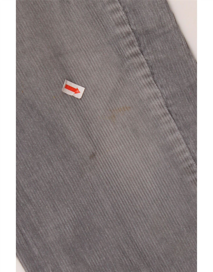 RIFLE Pantalón recto de pana para hombre W28 L28 Algodón azul