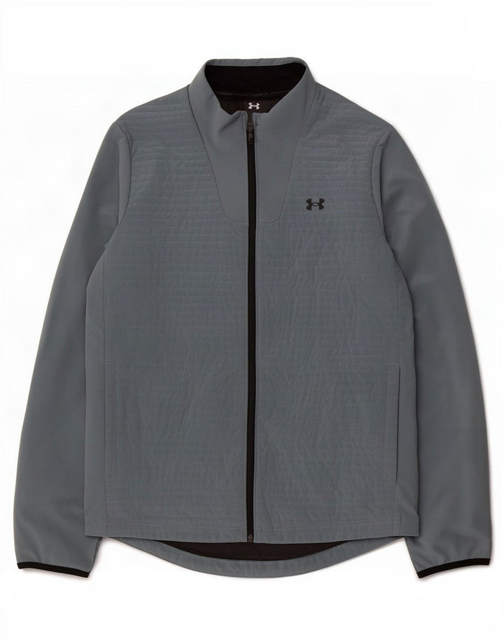 Under Armour Chaqueta superior de chándal Cold Gear para hombre Poliéster gris grande