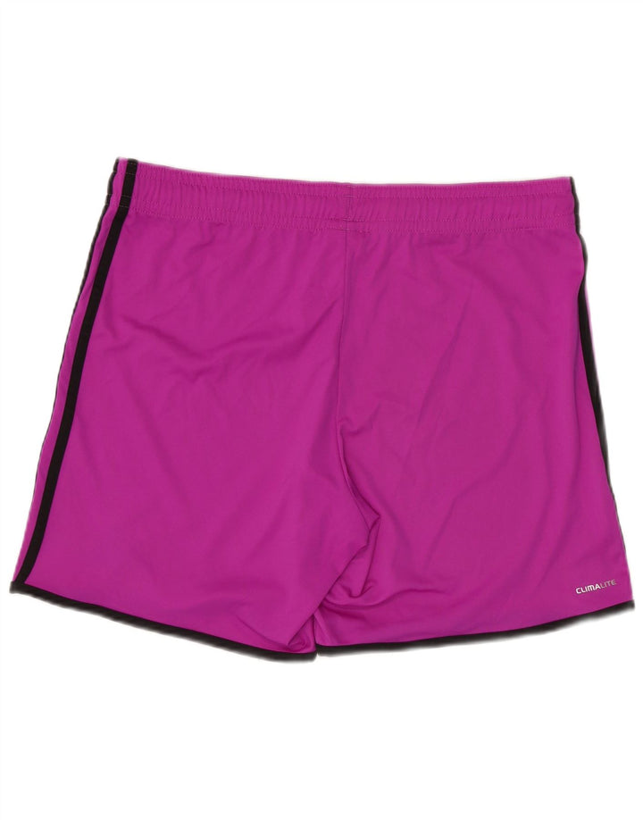 Adidas Mens Climalite Sport Shorts Pequeño Púrpura Poliéster