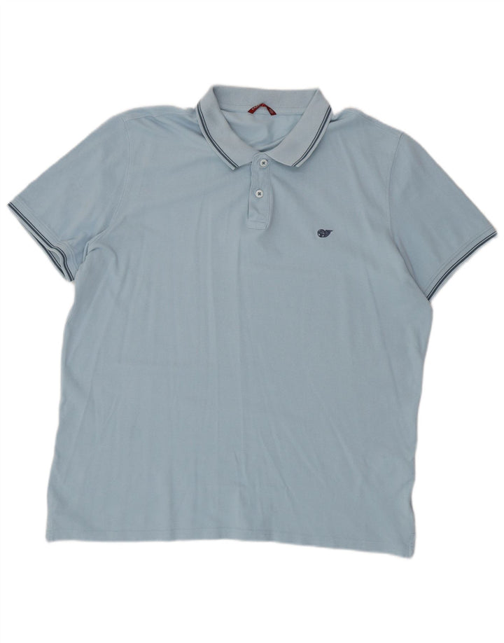 CARRERA Polo Hombre 2XL Algodón Azul