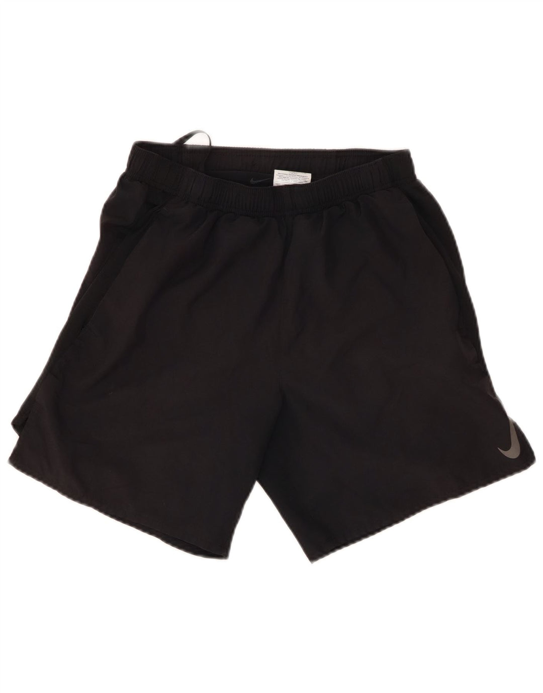 NIKE Pantalones cortos deportivos Dri Fit para hombre, poliéster negro pequeño