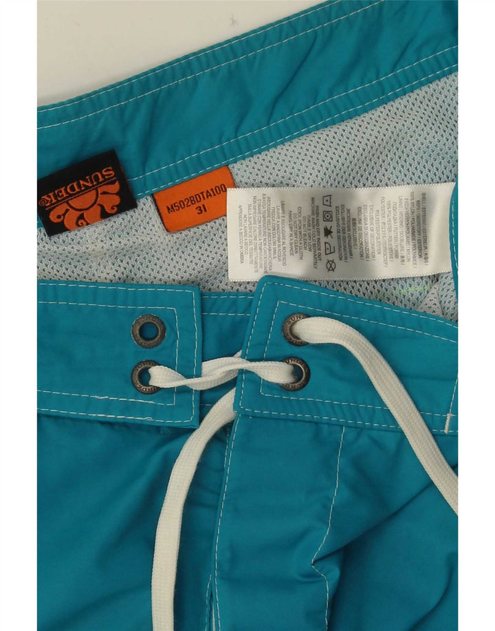 Bañador Sundek Hombre Nylon Azul Medio
