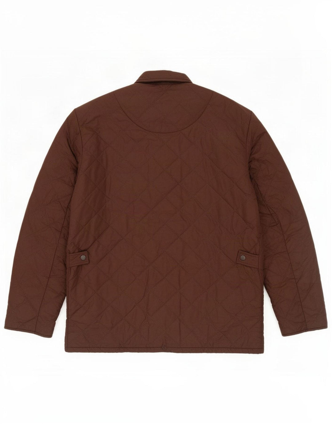 Barbour Chaqueta acolchada para hombre UK 38 Poliéster marrón medio