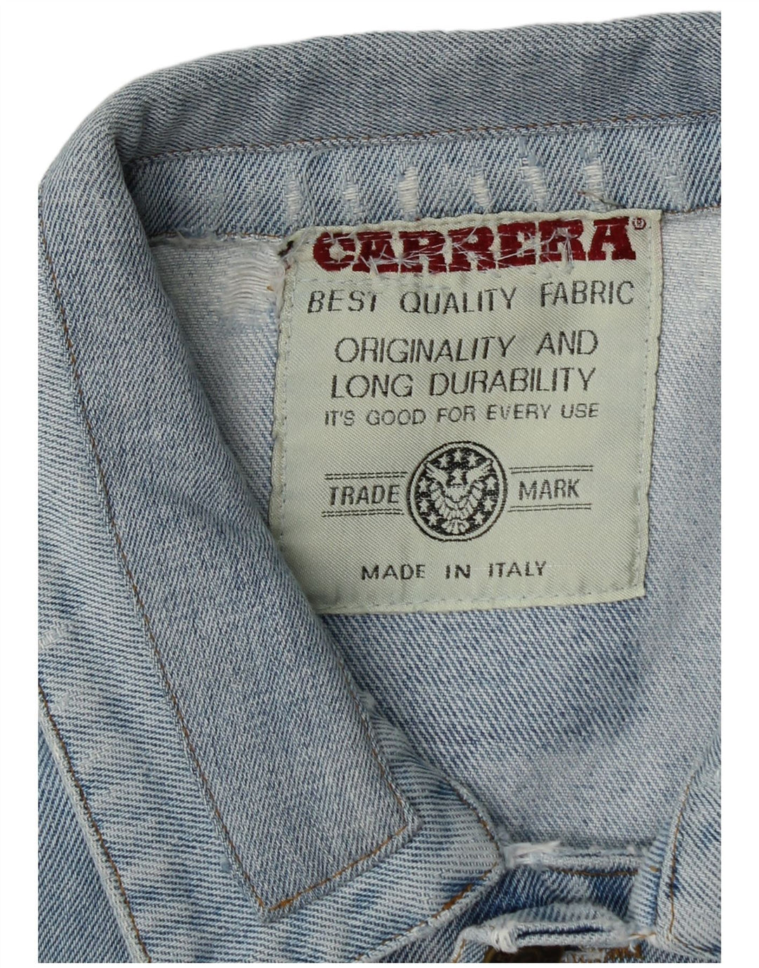 Carrera Chaqueta Vaquera Hombre XL Azul