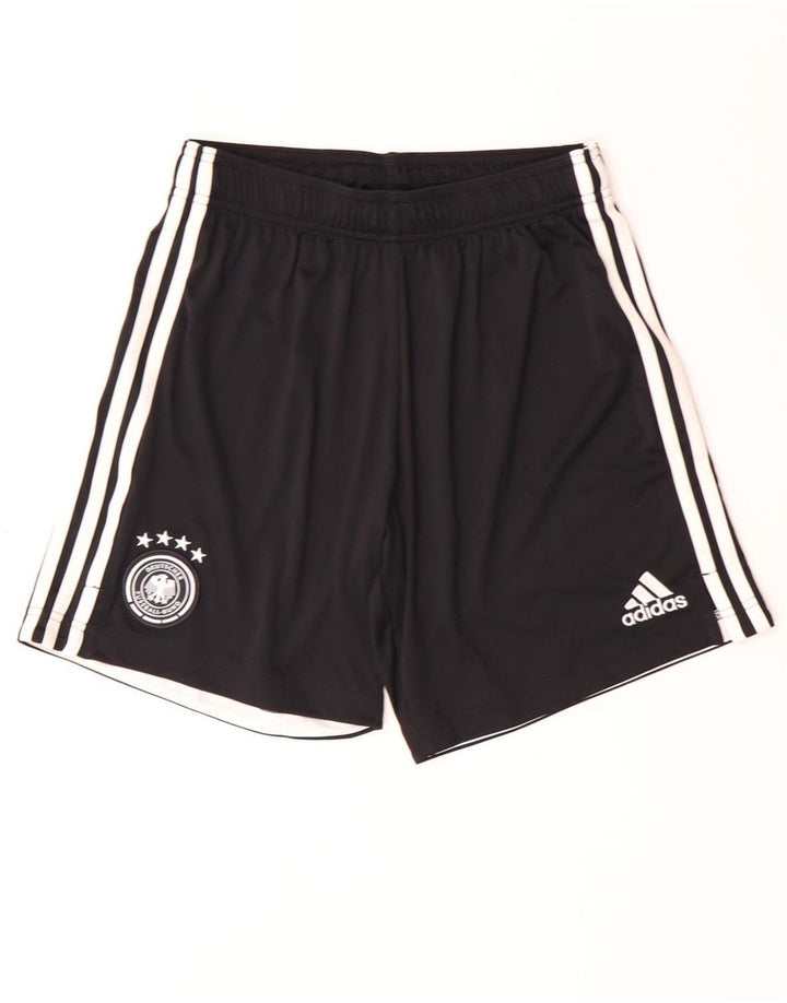 ADIDAS Pantalones cortos deportivos Deutscher Fussball Bund para hombre Poliéster negro mediano