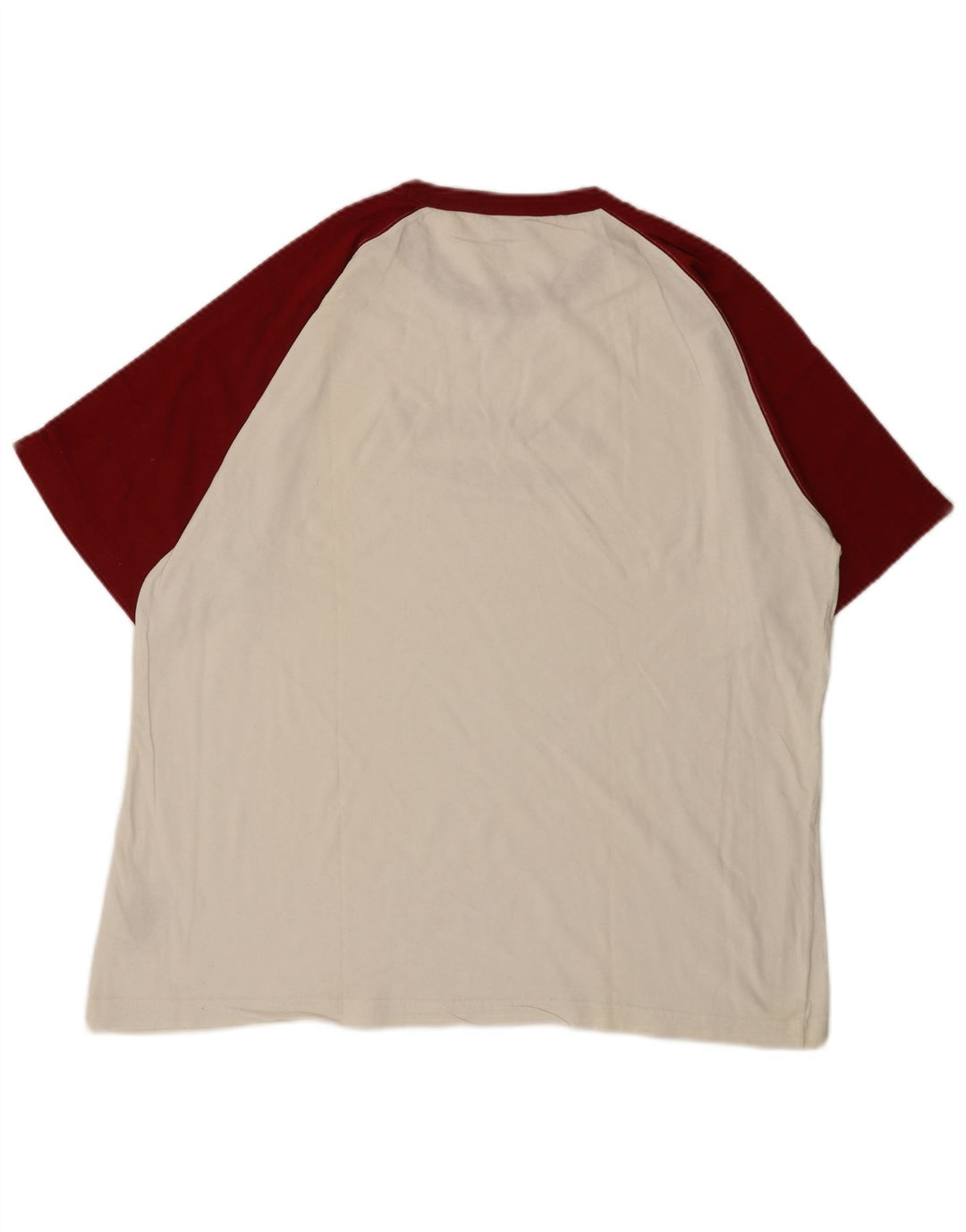 WRANGLER Camiseta gráfica para hombre Top XL Blanco Colorblock Algodón