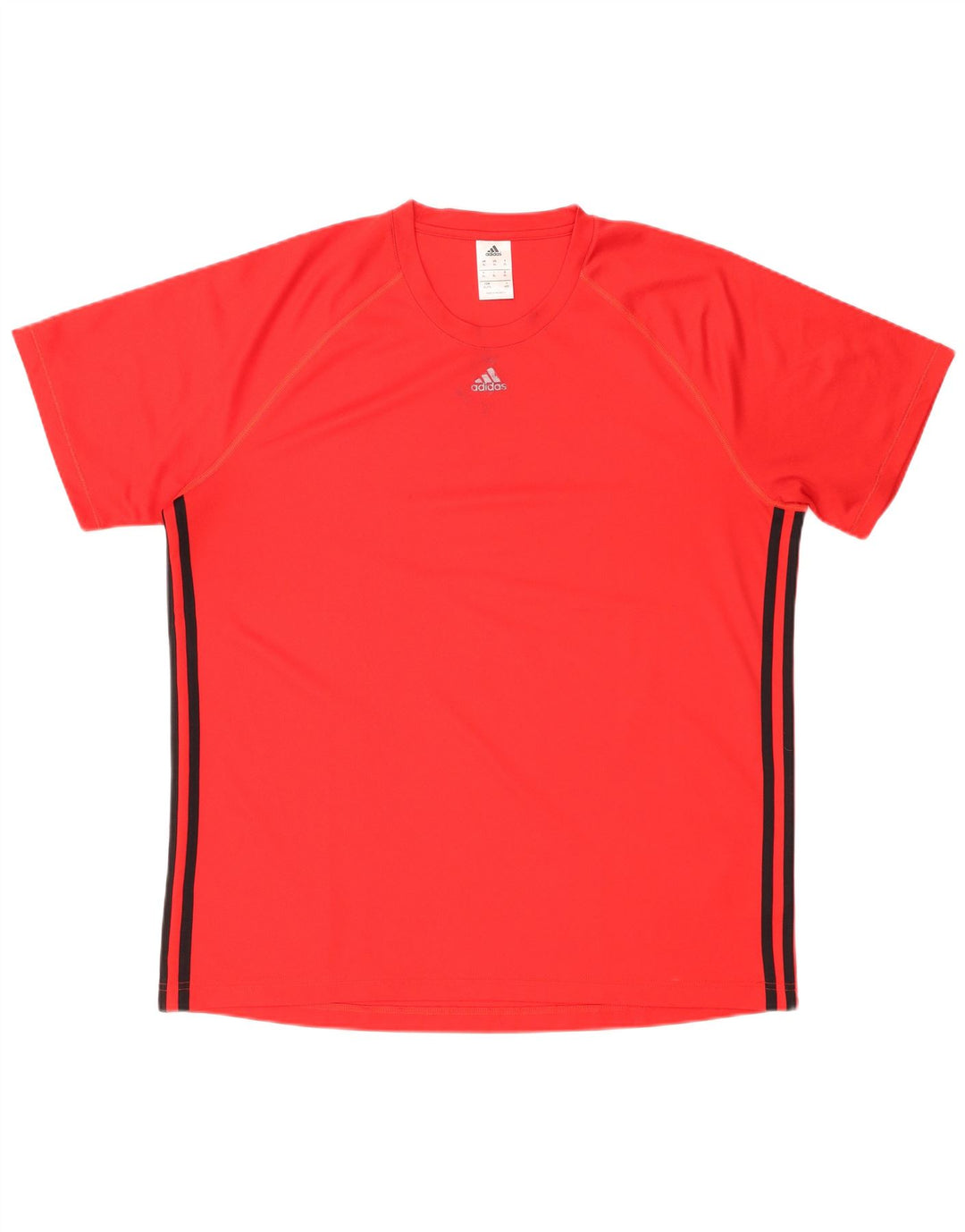 ADIDAS Hombre Climalite Camiseta Top XL Poliéster Rojo