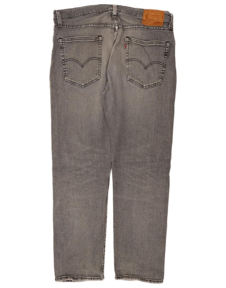 LEVI'S Vaqueros cónicos 502 para hombre W36 L30 Algodón gris