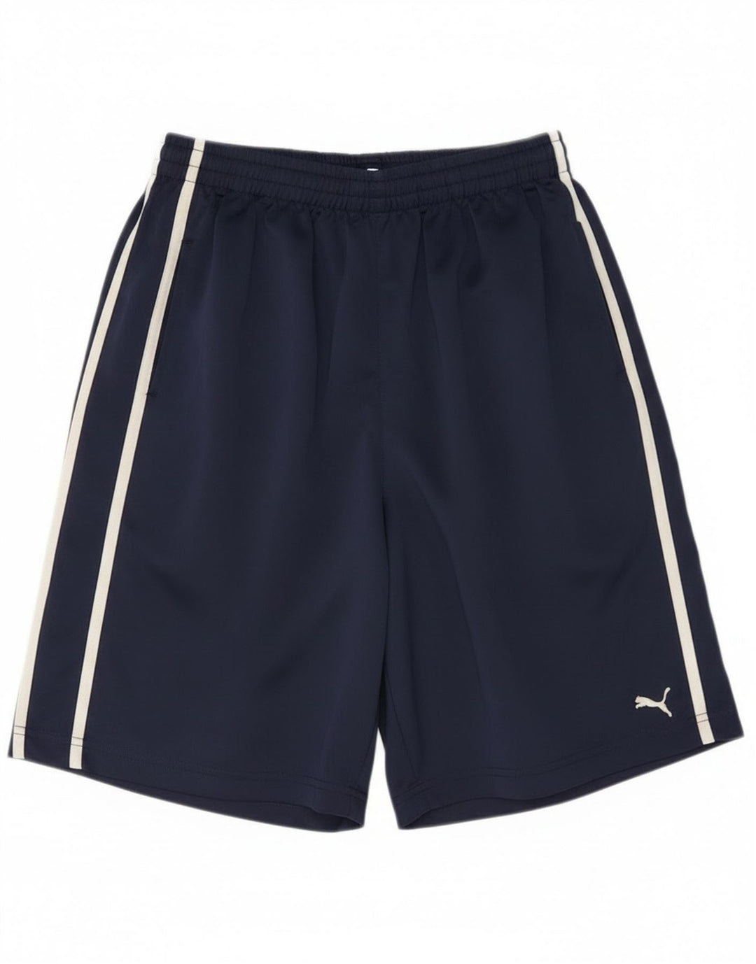 Puma Pantalón Corto Deportivo Niño 13-14 Años XL Azul Marino Poliéster