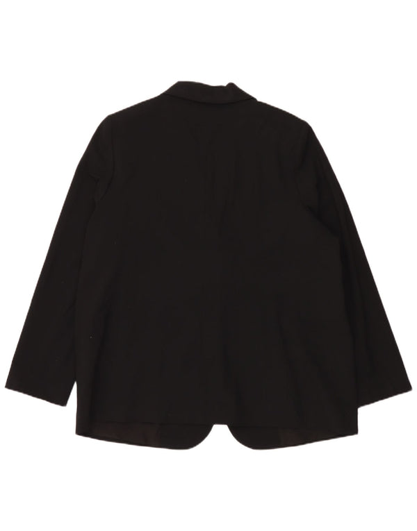 Marks & Spencer Chaqueta tipo blazer extragrande con 1 botón para mujer UK 40 XL Negro