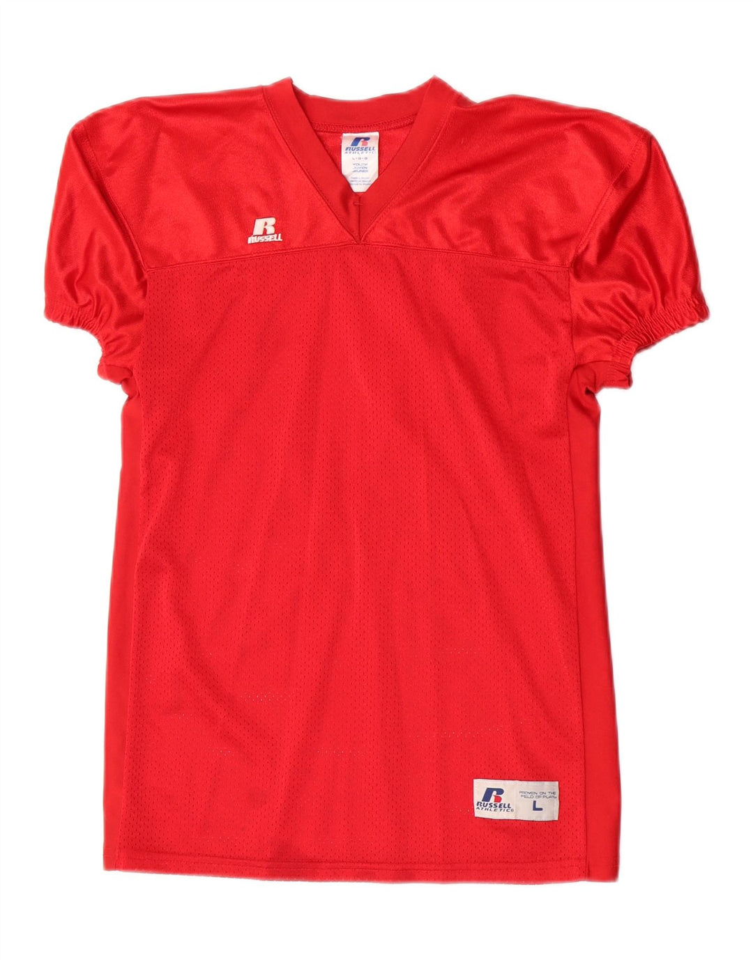 Russell Athletic Camiseta para niño 14-15 años Grande Poliéster rojo