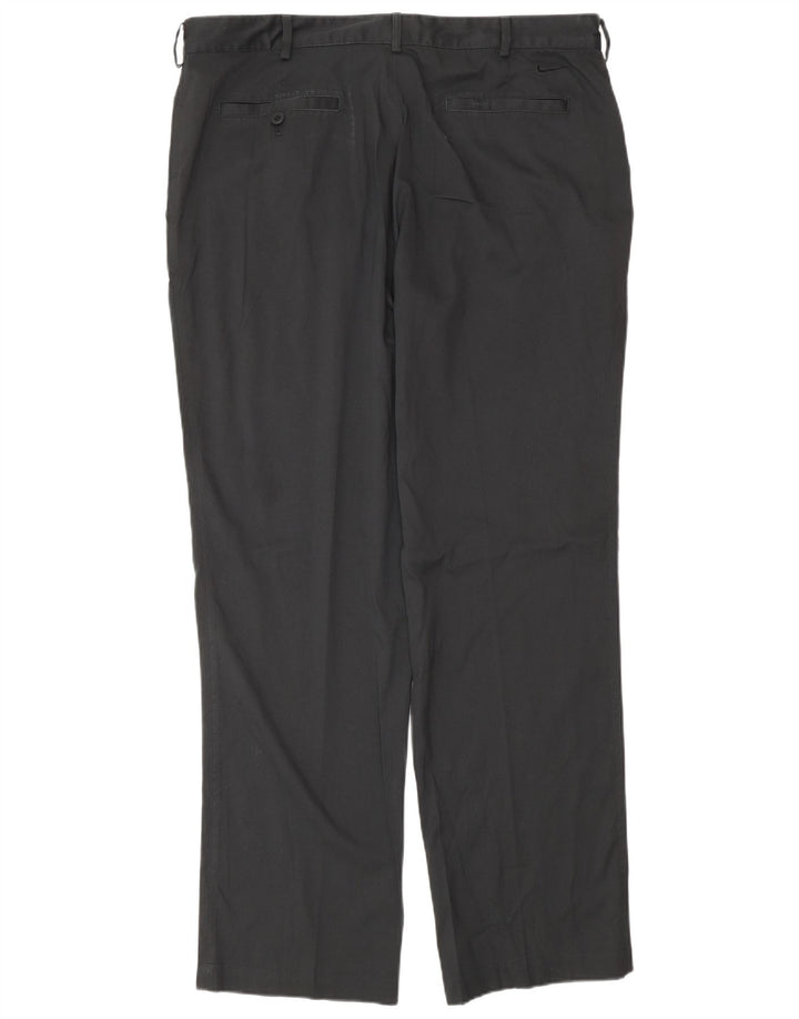 Pantalón chino recto Nike para hombre W36 L32 Poliéster negro