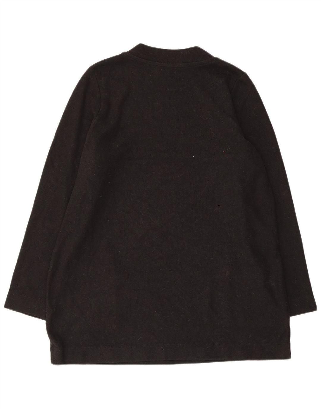 MARKS & SPENCER Suéter tipo jersey con cuello redondo para mujer UK 46 Grande Negro