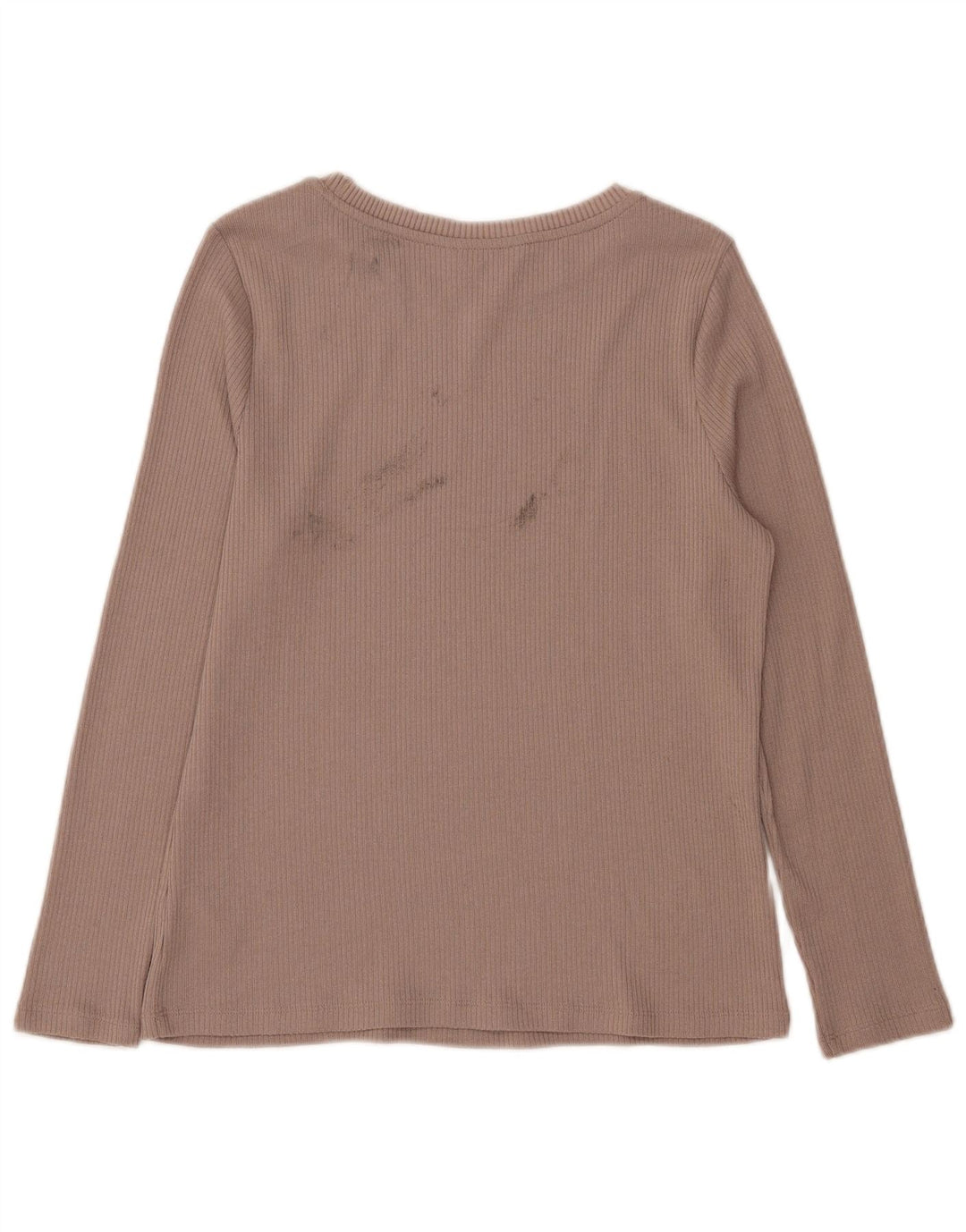 Marks & Spencer Top para mujer de manga larga UK 44 Poliéster beige medio