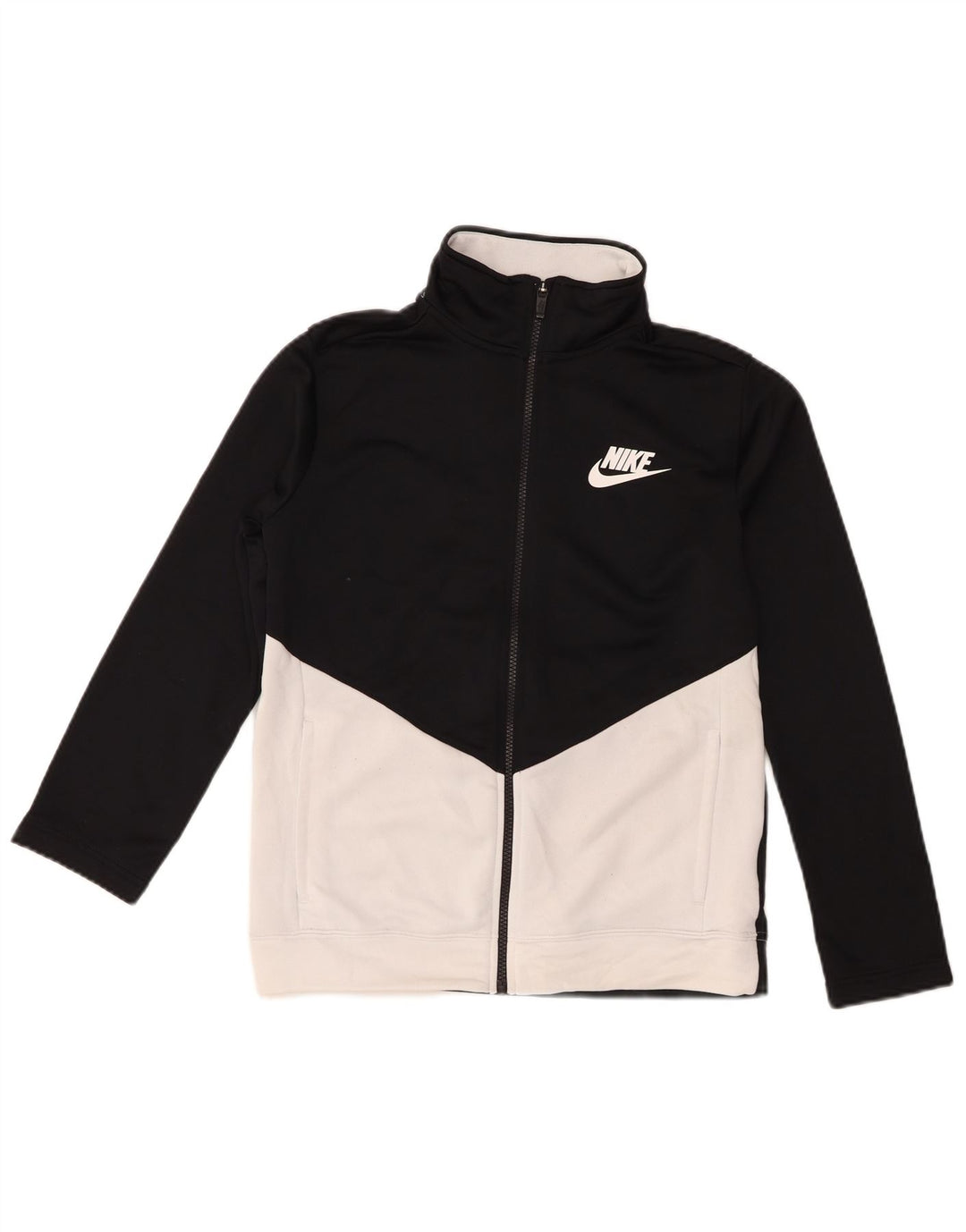 Nike - Chaqueta de chándal para niño (12-13 años), color negro, talla grande