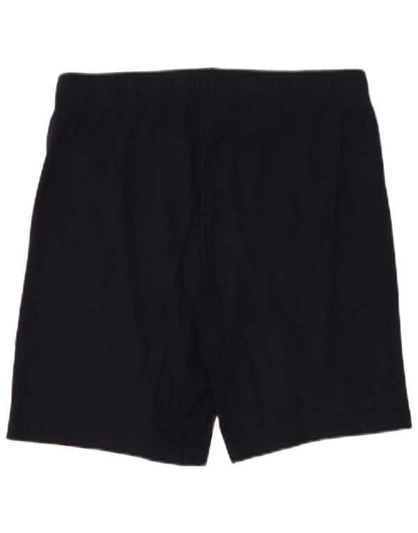 Champion Shorts deportivos con gráficos para hombre, talla grande, azul marino
