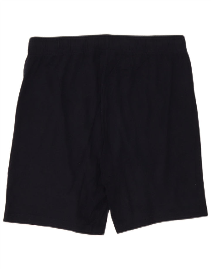 Champion Shorts deportivos con gráficos para hombre, talla grande, azul marino