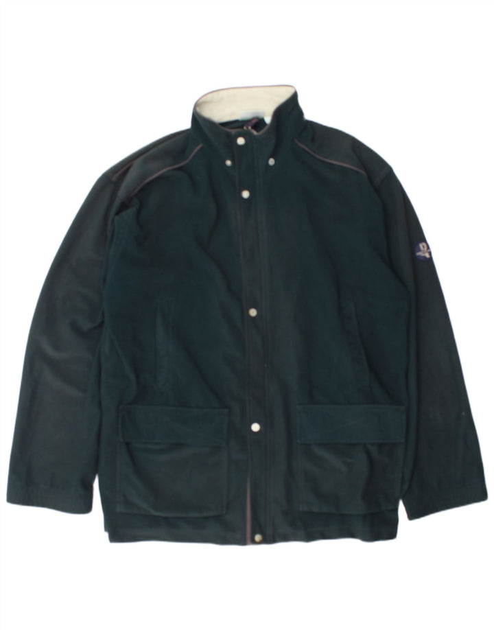 Diadora Chaqueta de chándal para hombre ES 46 2XL Verde Poliéster