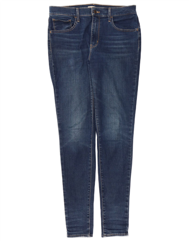 LEVI'S Jeans ajustados de talle alto 720 para mujer W30 L32 Algodón azul marino