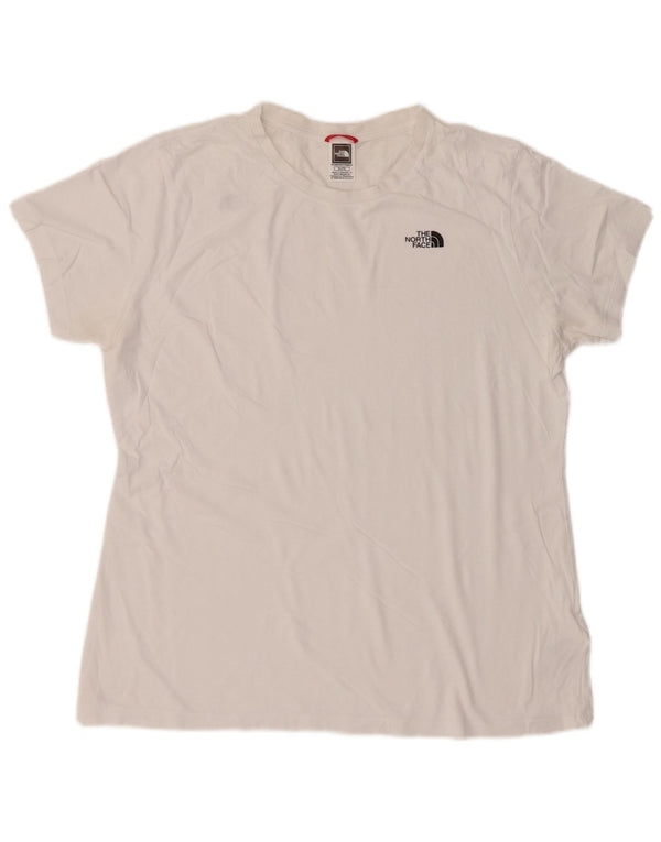 The North Face - Camiseta para mujer, talla 40, XL, algodón blanco