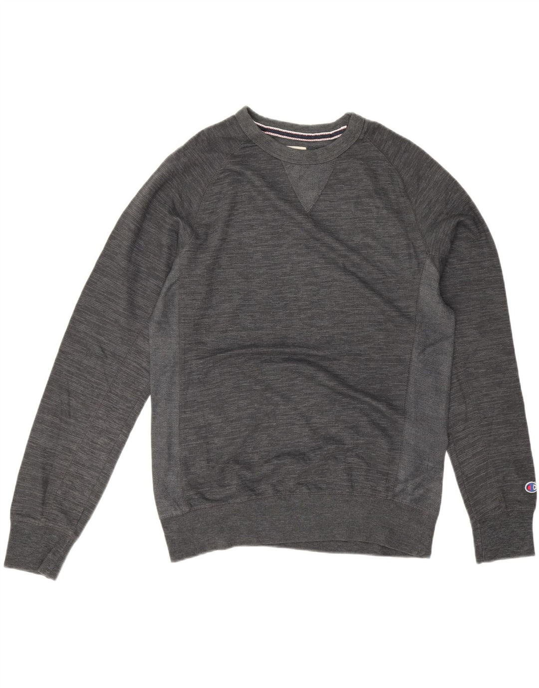 Champion Sudadera Jumper Gris Medio De Algodón Moteado