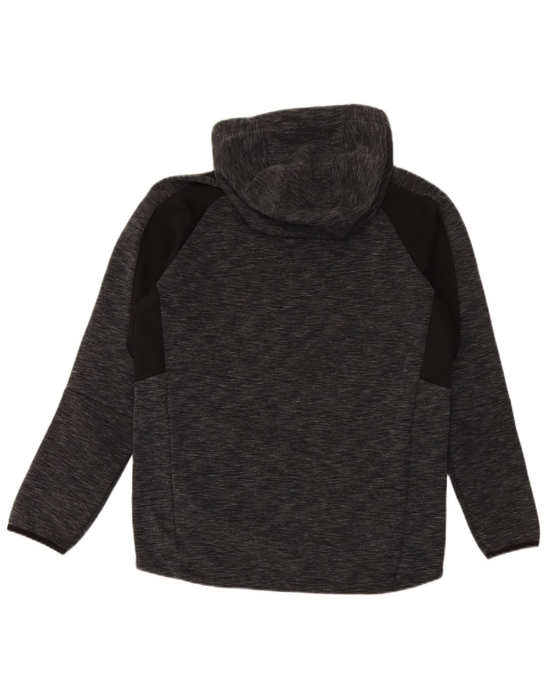 Puma Hombre Sudadera Con Capucha Jersey De Algodón Moteado Gris Medio