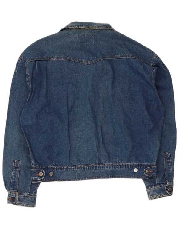 POP 84 Chaqueta vaquera para hombre UK 40 Large Blue