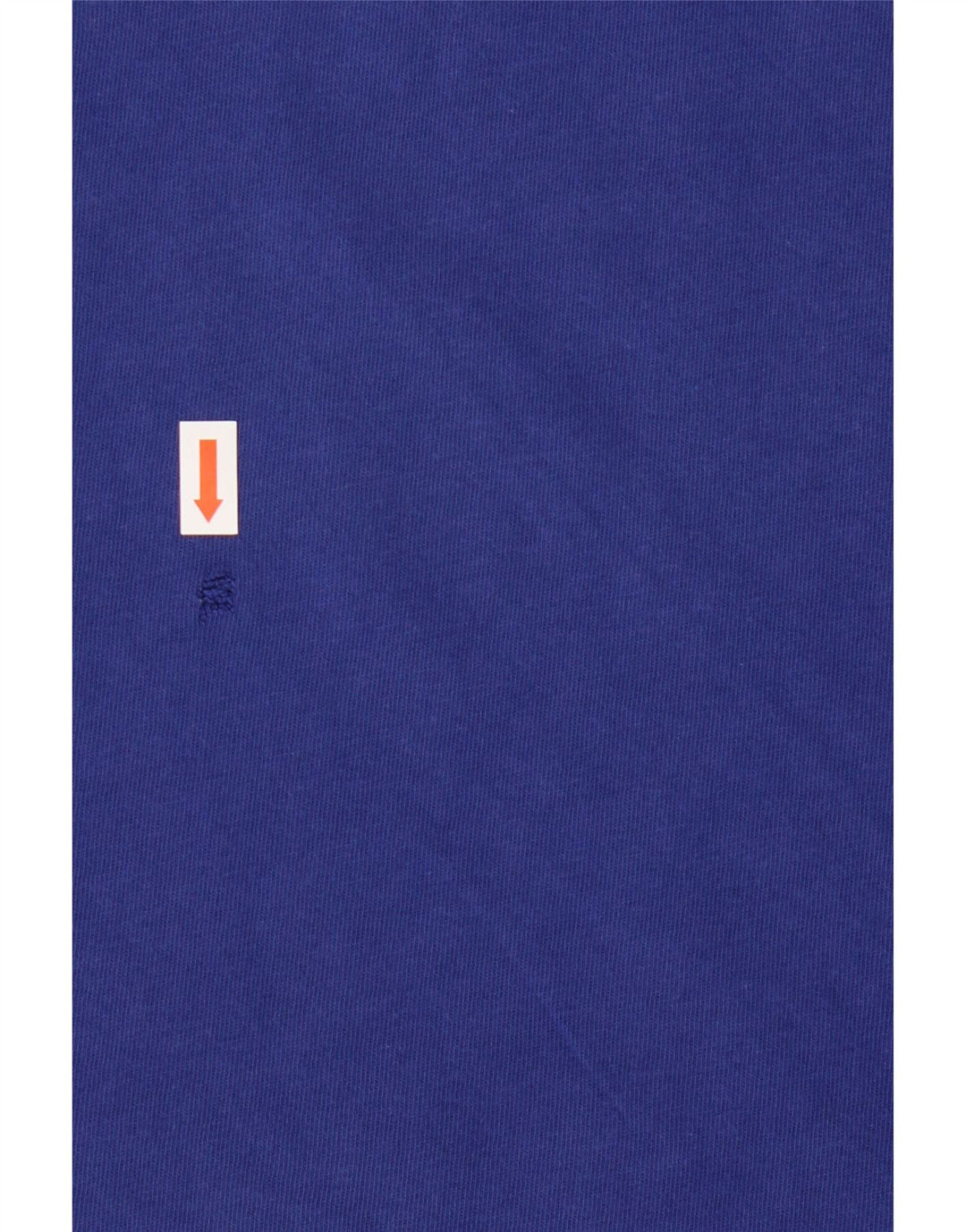 Adidas Hombre Camiseta Gráfica Top Algodón Azul Medio