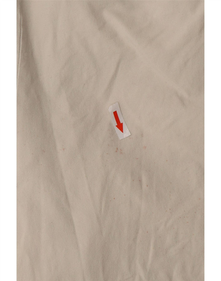 Dockers Pantalones cortos chinos para mujer US 12 grande W36 algodón beige