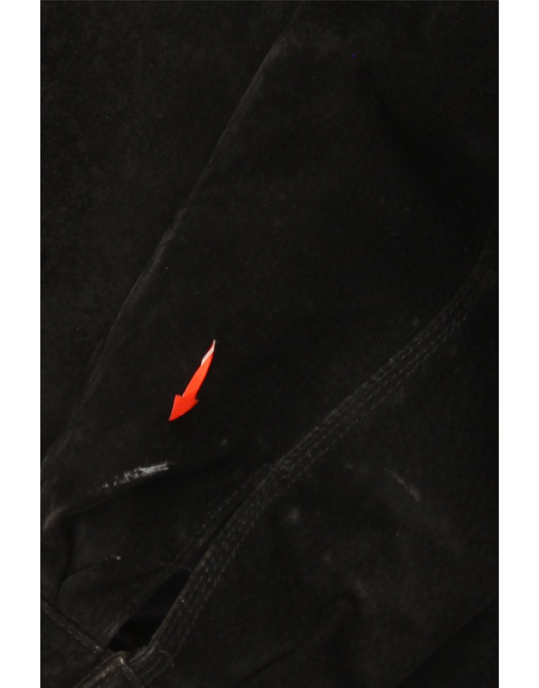 U.S. Posse Skins Chaqueta de gamuza para hombre UK 40 Grande Cuero negro